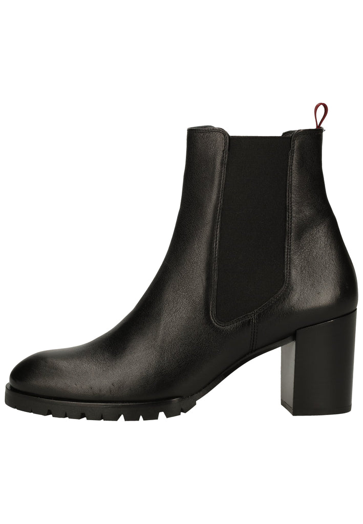 Högl Stiefelette Leder Schwarz - surf4shoes