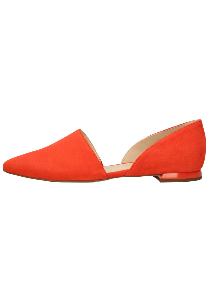 Högl Slipper Veloursleder Koralle - surf4shoes