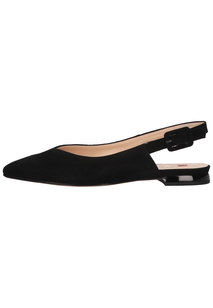 Högl Ballerinas Leder Schwarz - surf4shoes