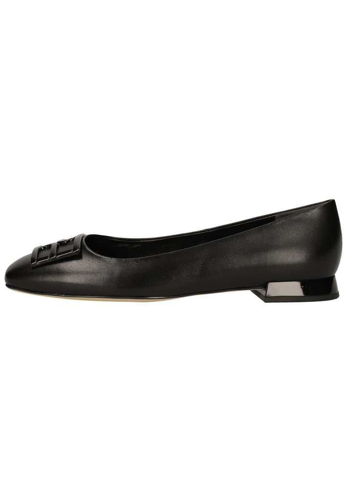 Högl Ballerinas Leder Schwarz - surf4shoes