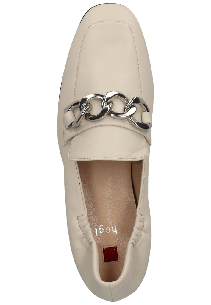 Högl Slipper Leder Creme - surf4shoes