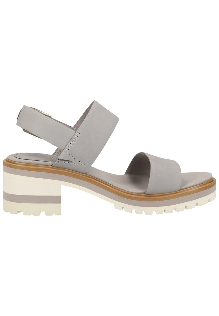 Timberland Sandalen Nubukleder Hellgrau - surf4shoes