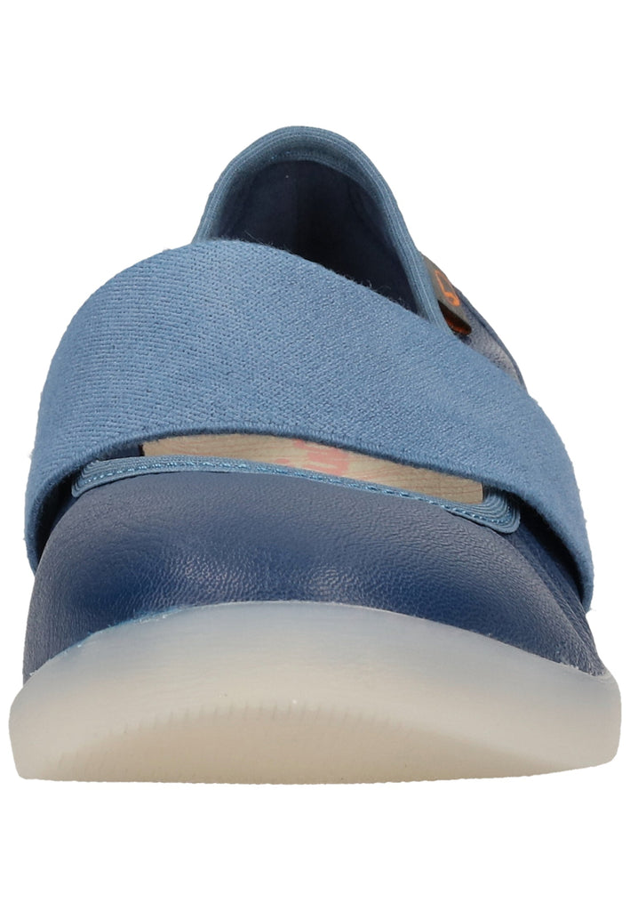 softinos Ballerinas Lederimitat Navy - surf4shoes