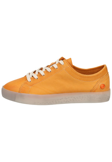 softinos Sneaker Lederimitat Orange - surf4shoes