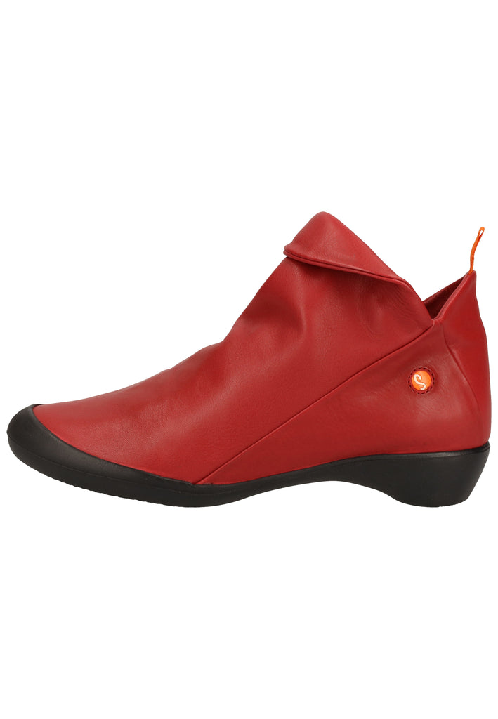 softinos Stiefelette Leder Red - surf4shoes
