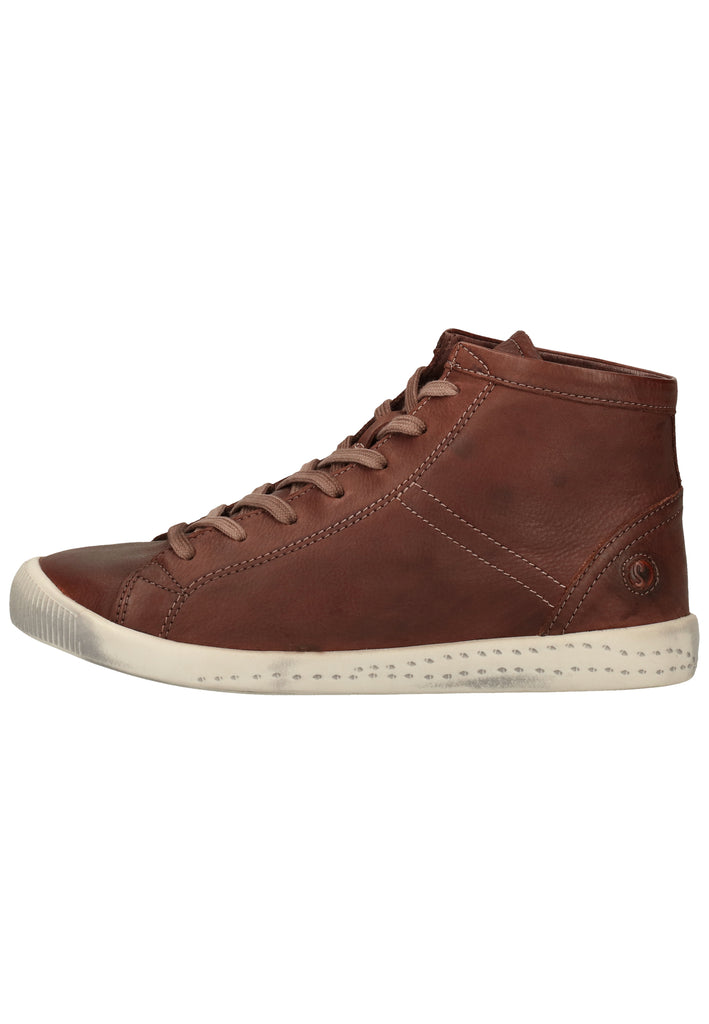 softinos Sneaker Leder Cognac - surf4shoes