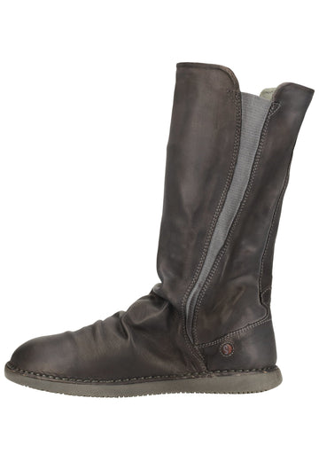 softinos Stiefel Leder Anthracite - surf4shoes
