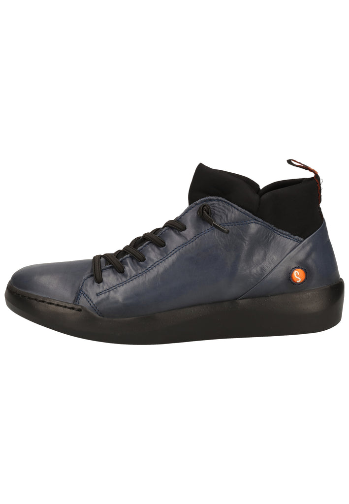 softinos Stiefelette Leder Navy - surf4shoes