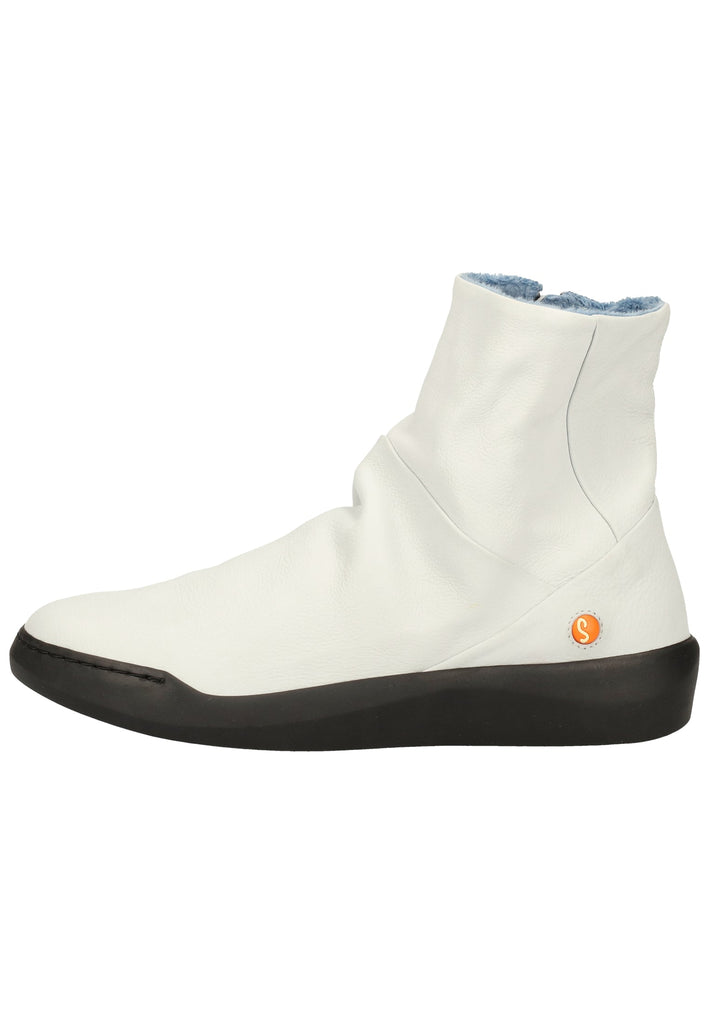 softinos Stiefelette Leder White Warmfutter - surf4shoes