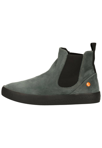 softinos Stiefelette Leder/Textil Grey - surf4shoes