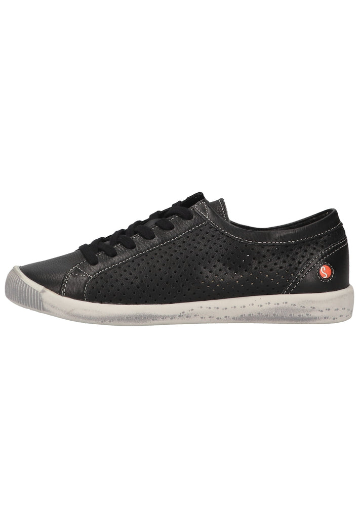 softinos Sneaker Leder Schwarz - surf4shoes