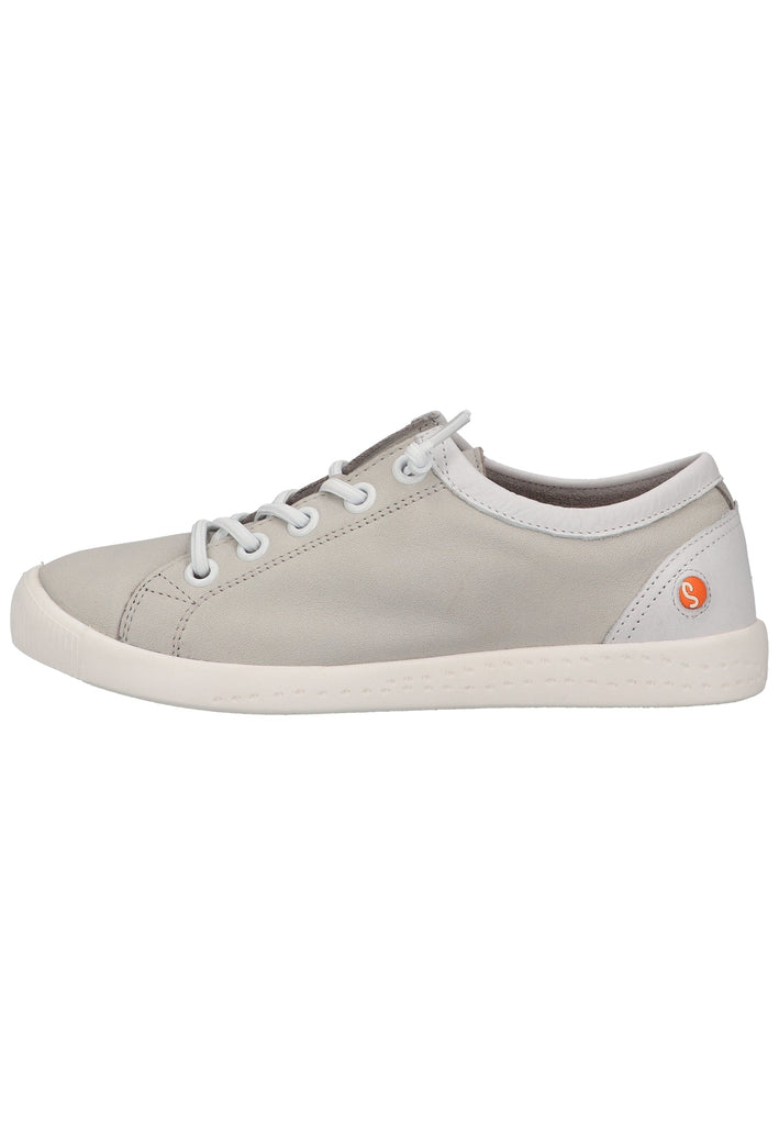 softinos Sneaker Leder Hellgrau/Weiß - surf4shoes