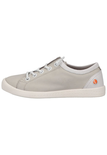 softinos Sneaker Leder Hellgrau/Weiß - surf4shoes
