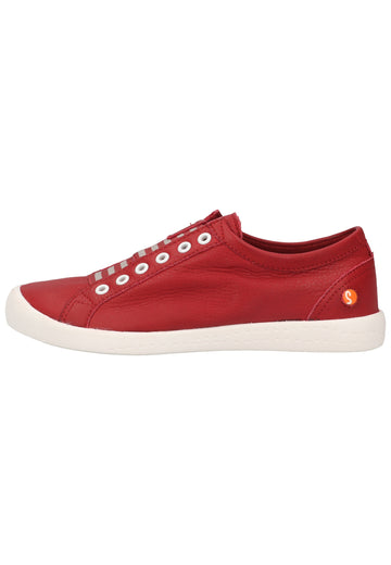 softinos Sneaker Leder Rot - surf4shoes