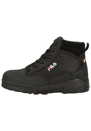 Fila Stiefelette Lederimitat/Nylon Schwarz - surf4shoes