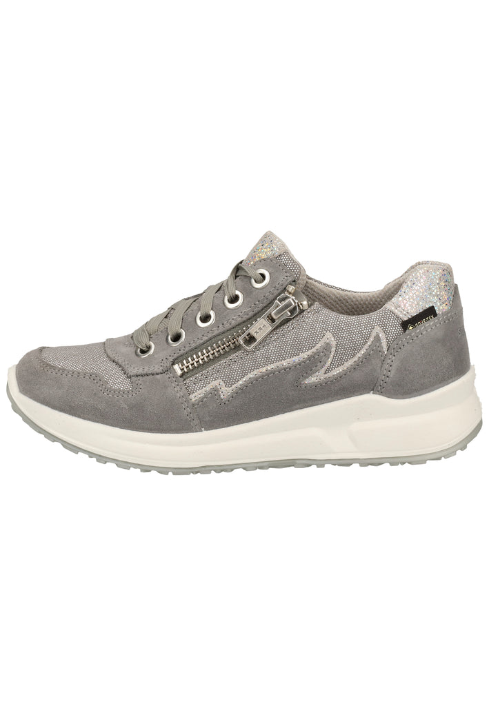 Superfit Sneaker Veloursleder/Textil Grau - surf4shoes