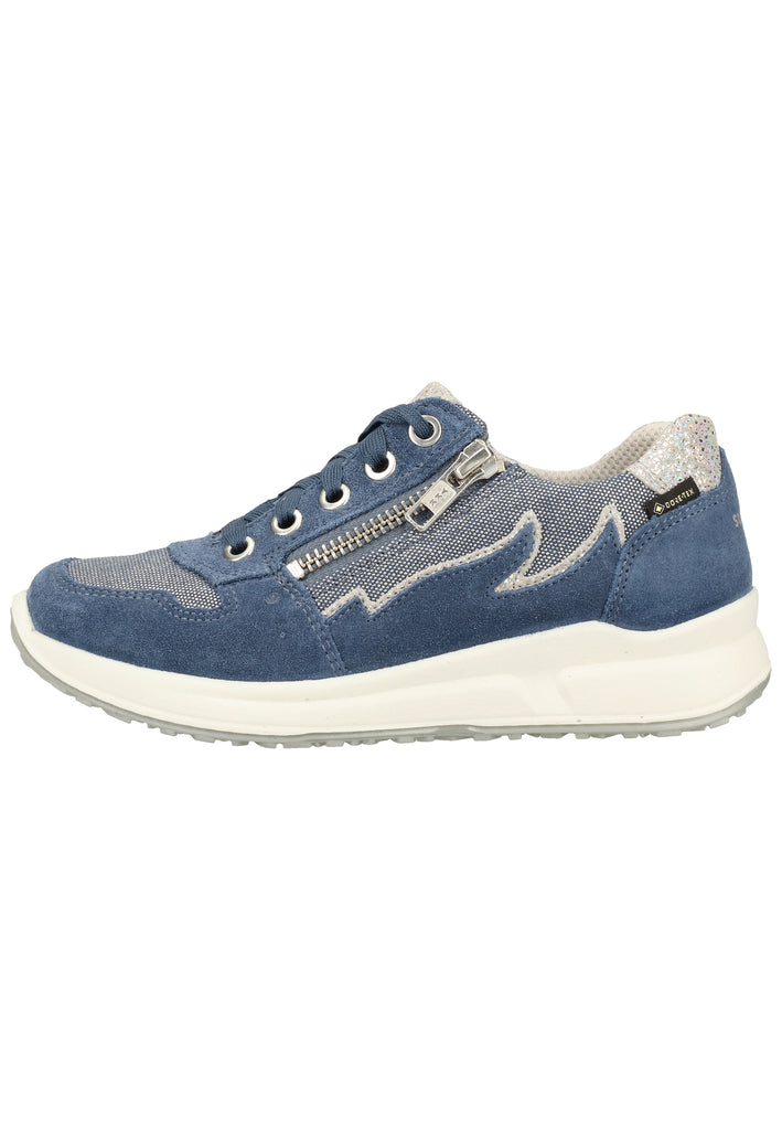 Superfit Sneaker Veloursleder/Textil Blau - surf4shoes