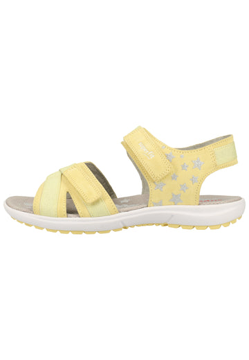 Superfit Sandalen Veloursleder/Textil Gelb - surf4shoes