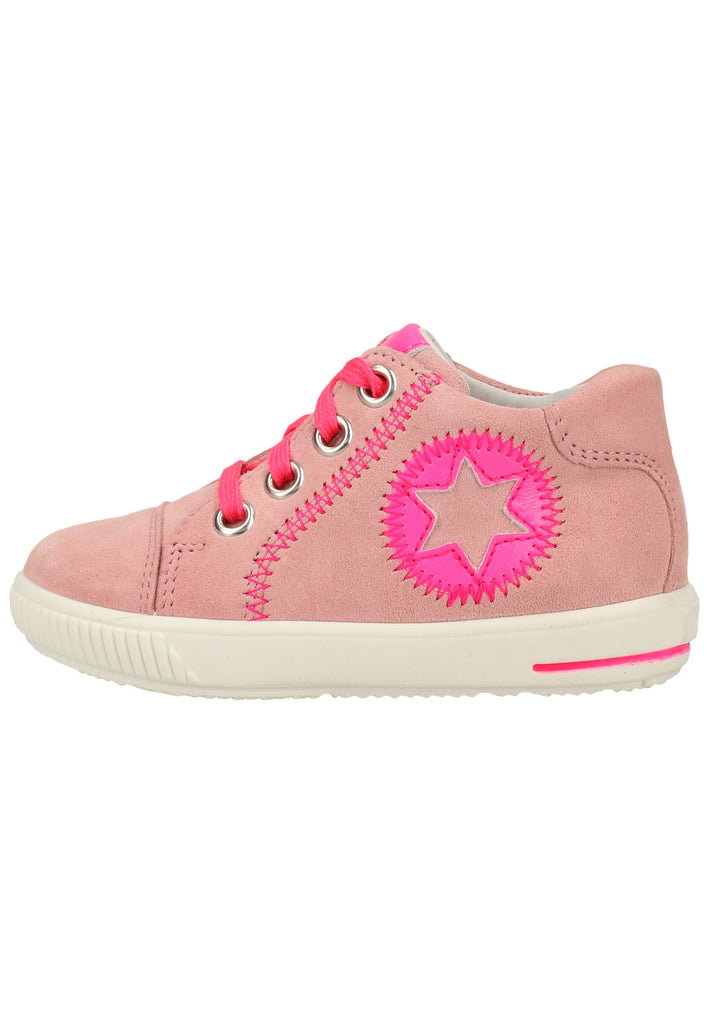 Superfit Sneaker Veloursleder Rosa - surf4shoes