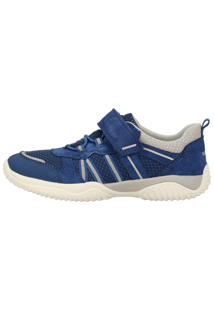Superfit Sneaker Leder/Textil Blau/Grau - surf4shoes