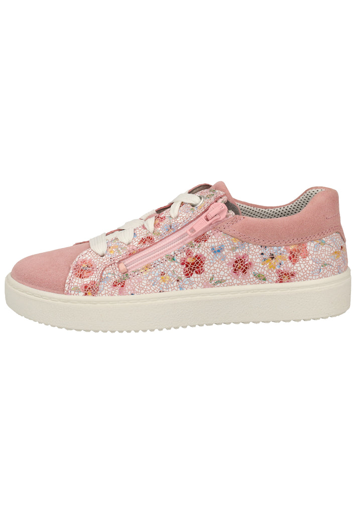 Superfit Sneaker Veloursleder Rosa - surf4shoes
