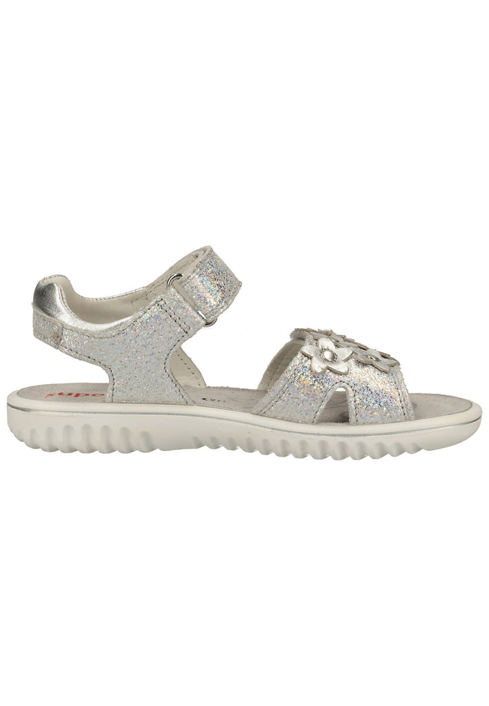 Superfit Sandalen Leder Metallic Silver - surf4shoes