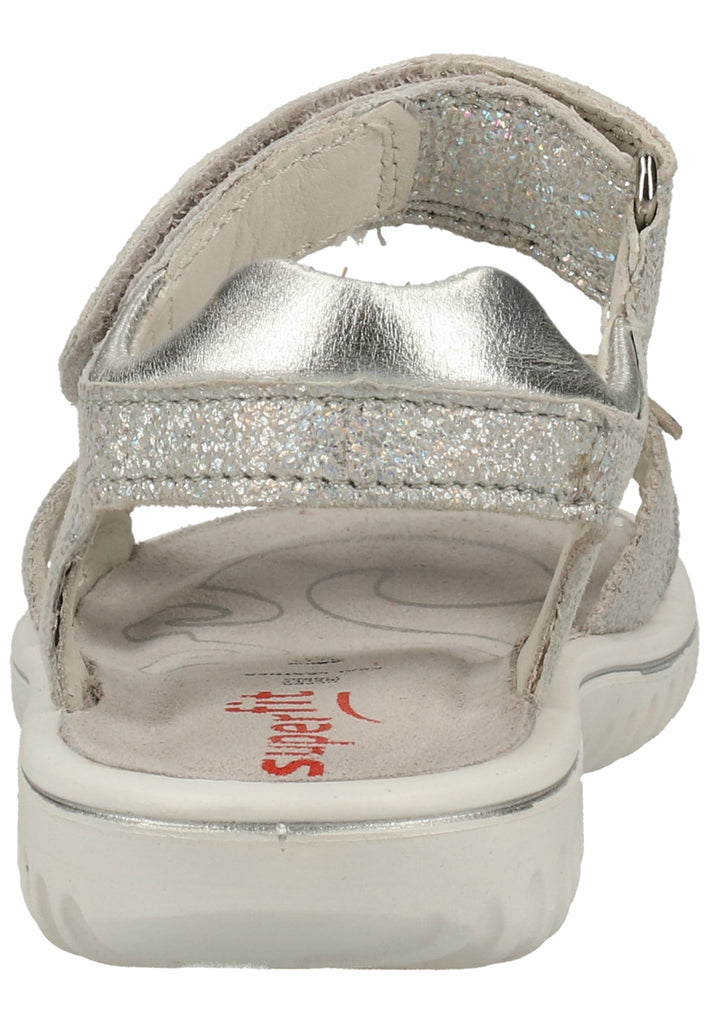 Superfit Sandalen Leder Metallic Silver - surf4shoes