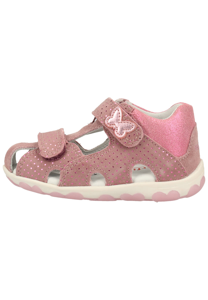 Superfit Sandalen Veloursleder Lila - surf4shoes