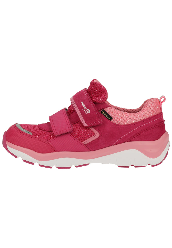 Superfit Sneaker Leder/Textil Rosa - surf4shoes