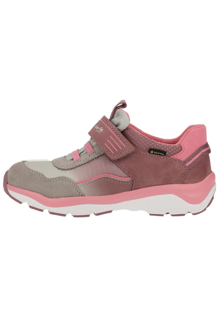 Superfit Sneaker Veloursleder/Textil Rosa - surf4shoes