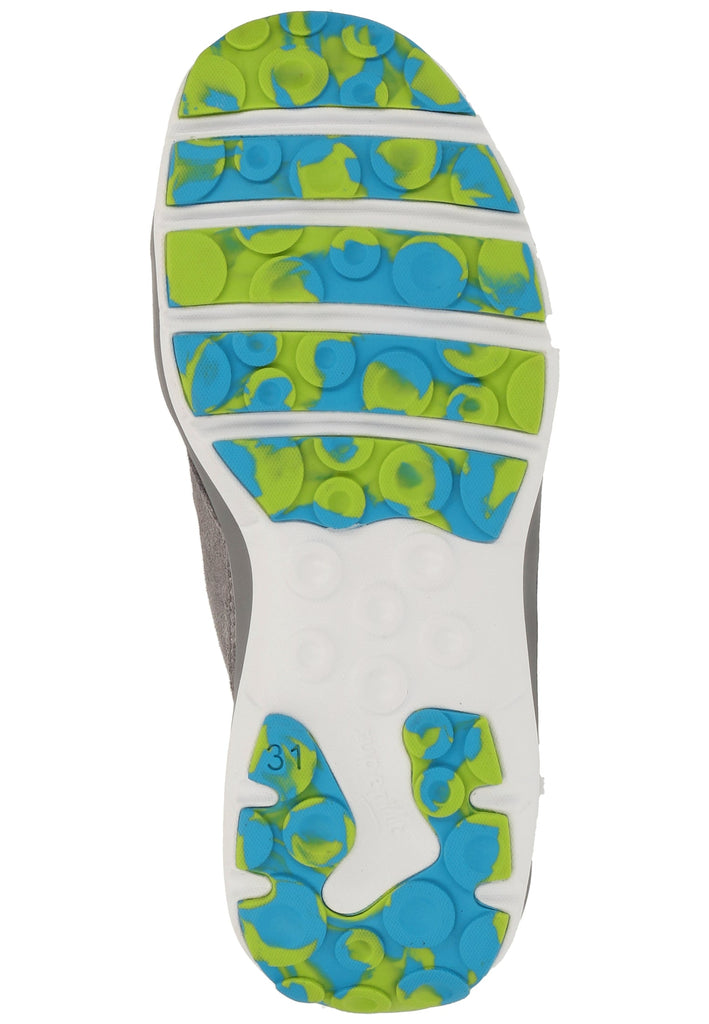 Superfit Halbschuhe Leder/Textil Grau/Blau - surf4shoes