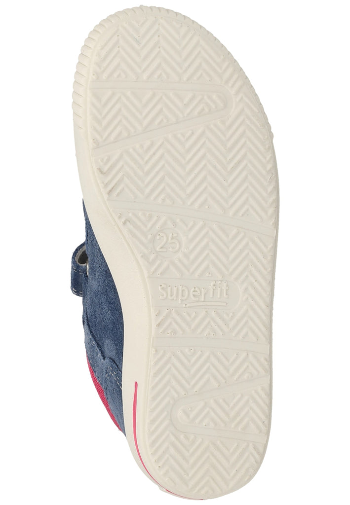 Superfit Halbschuhe Veloursleder Blau - surf4shoes