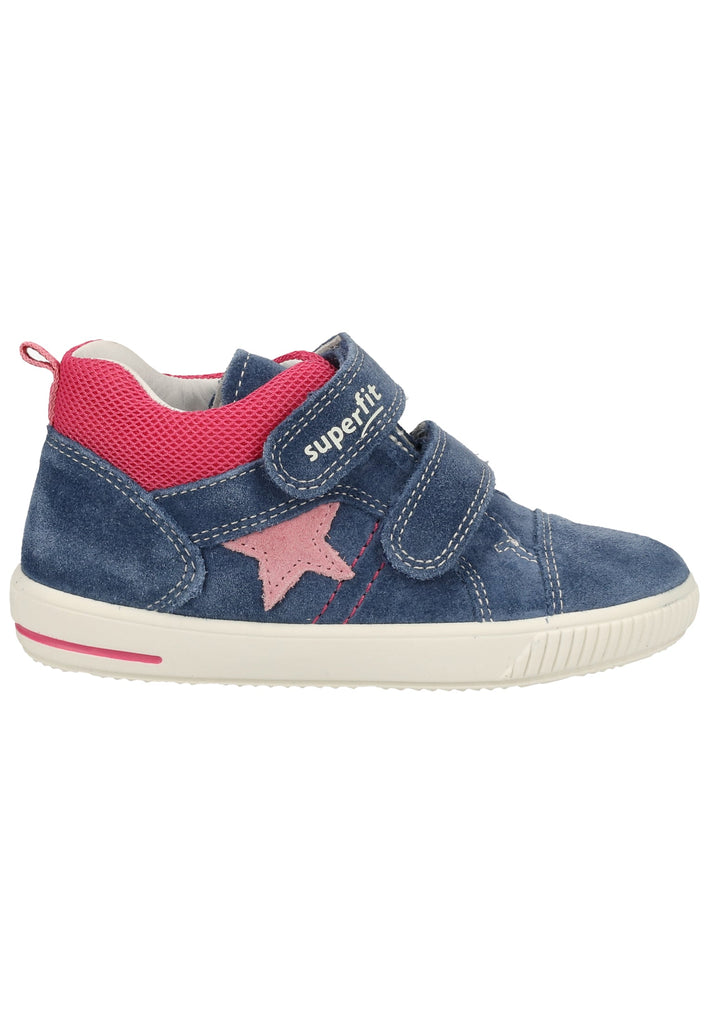 Superfit Halbschuhe Veloursleder Blau - surf4shoes