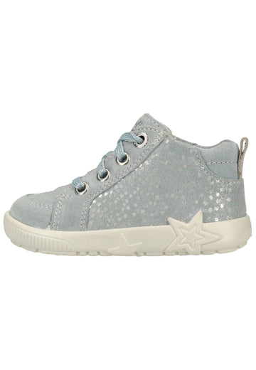 Superfit Halbschuhe Veloursleder Hellblau - surf4shoes