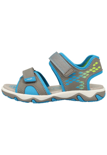Superfit Sandalen Textil Grau/Blau - surf4shoes
