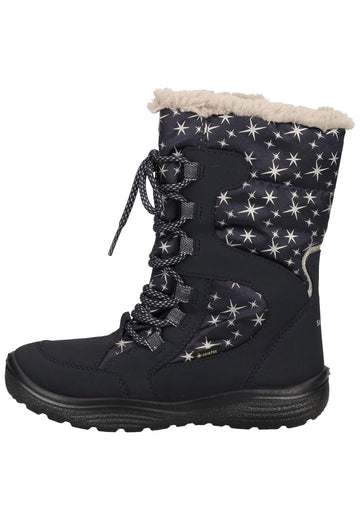 Superfit Stiefel Lederimitat/Textil Blau - surf4shoes