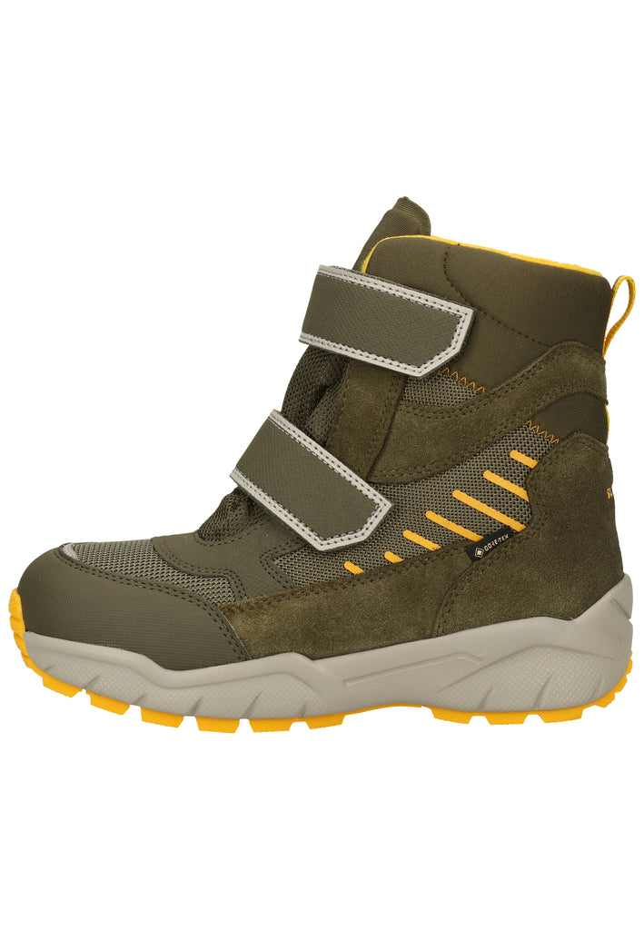 Superfit Stiefel Veloursleder/Textil Grün Warmfutter - surf4shoes
