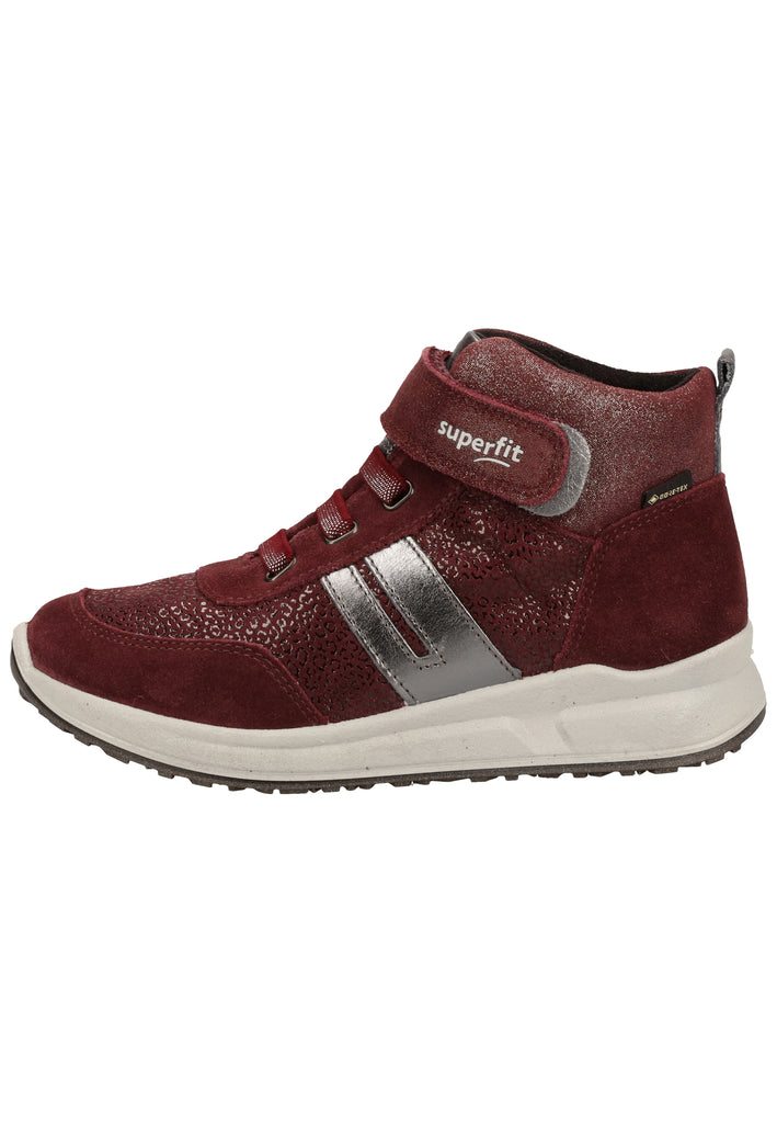 Superfit Sneaker Veloursleder Rot - surf4shoes
