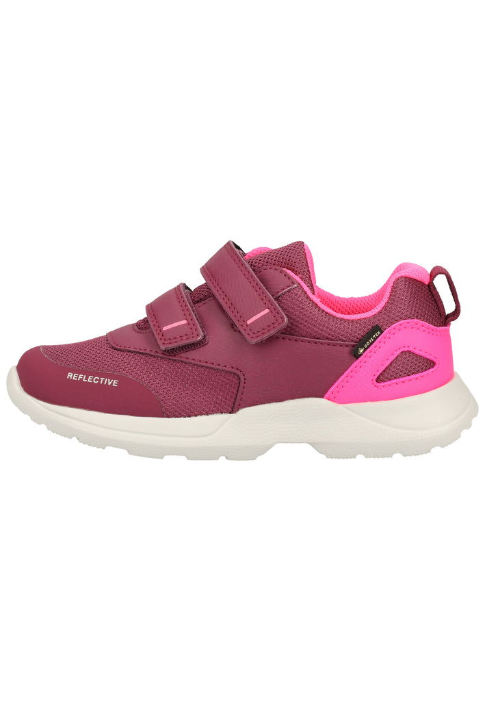 Superfit Sneaker Lederimitat/Textil Rot/Pink - surf4shoes