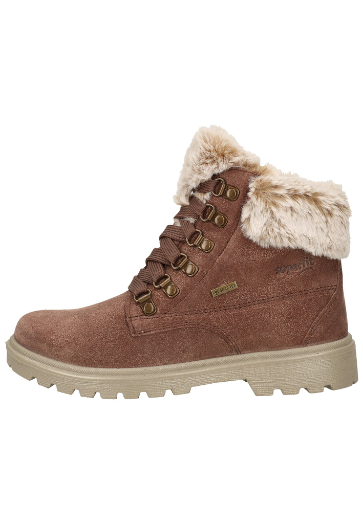 Superfit Stiefel Leder Lila Warmfutter - surf4shoes