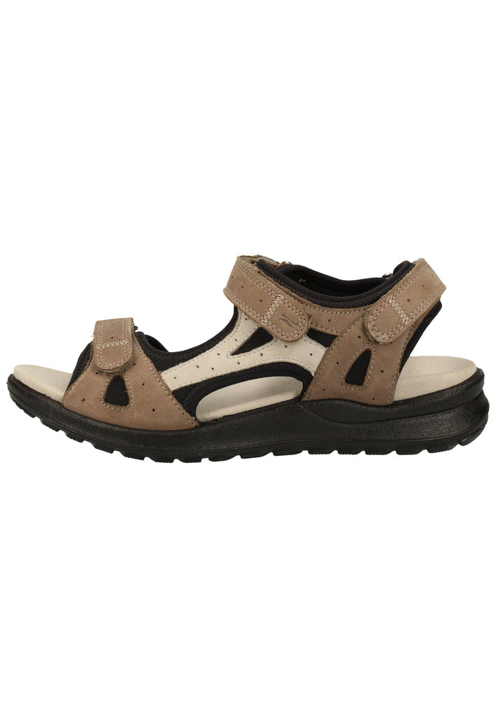 Legero Sandalen Nubukleder Taupe - surf4shoes