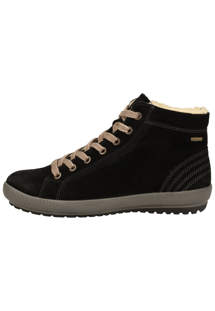 Legero Stiefelette Veloursleder Schwarz Warmfutter - surf4shoes