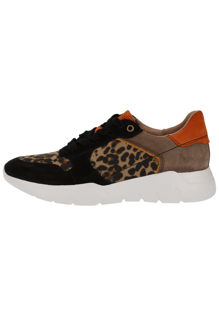 Jana Sneaker Leder/Synthetik Schwarz - surf4shoes