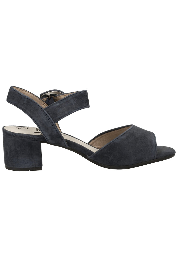 Jana Sandalen Veloursleder Navy - surf4shoes