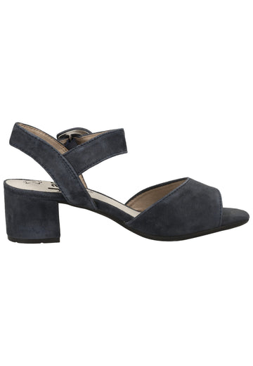 Jana Sandalen Veloursleder Navy - surf4shoes