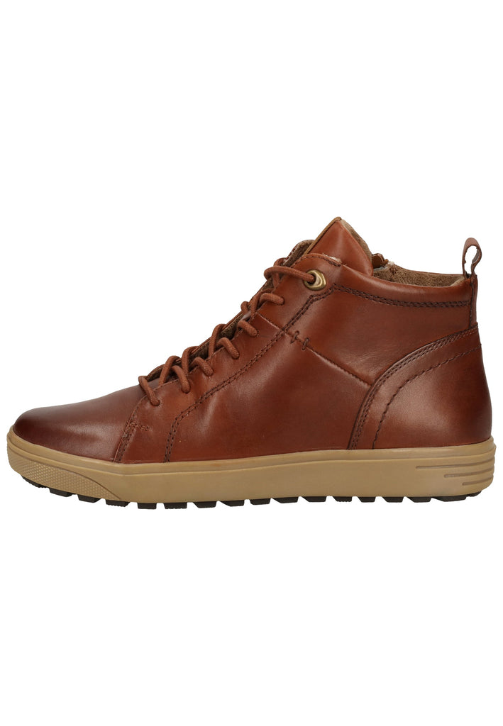 Jana Sneaker Leder Cognac - surf4shoes
