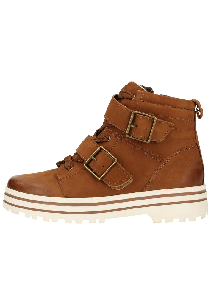 Jana Stiefelette Leder Cognac - surf4shoes