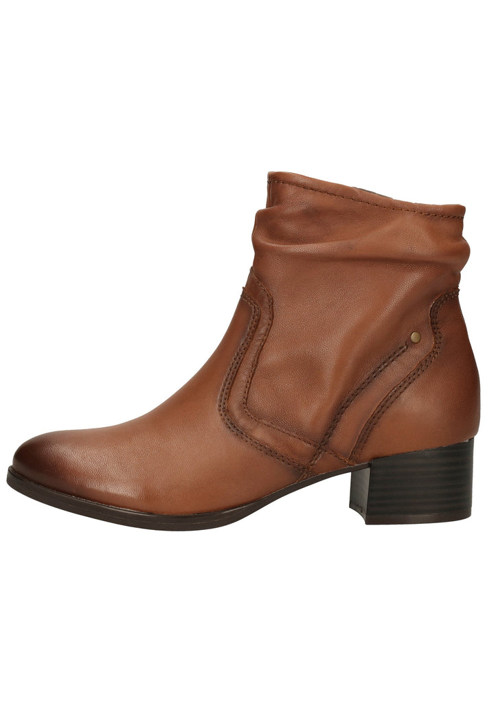 Jana Stiefelette Leder Braun - surf4shoes