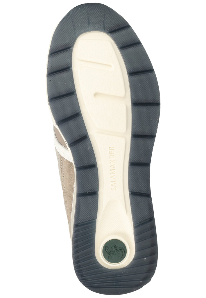 Salamander Sneaker Leder/Textil Weiß/Grau - surf4shoes