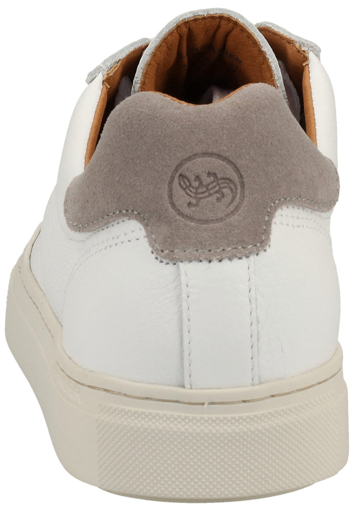 Salamander Sneaker Nappaleder Weiß/Grau - surf4shoes